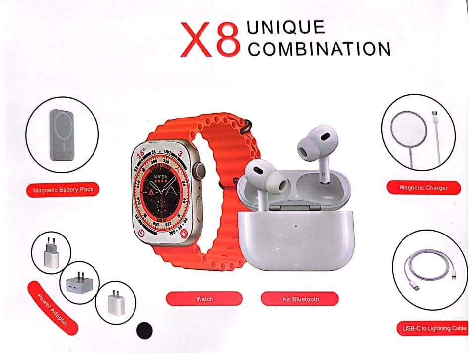 X8 Smartwatch 6 in 1 | Super Offer!
